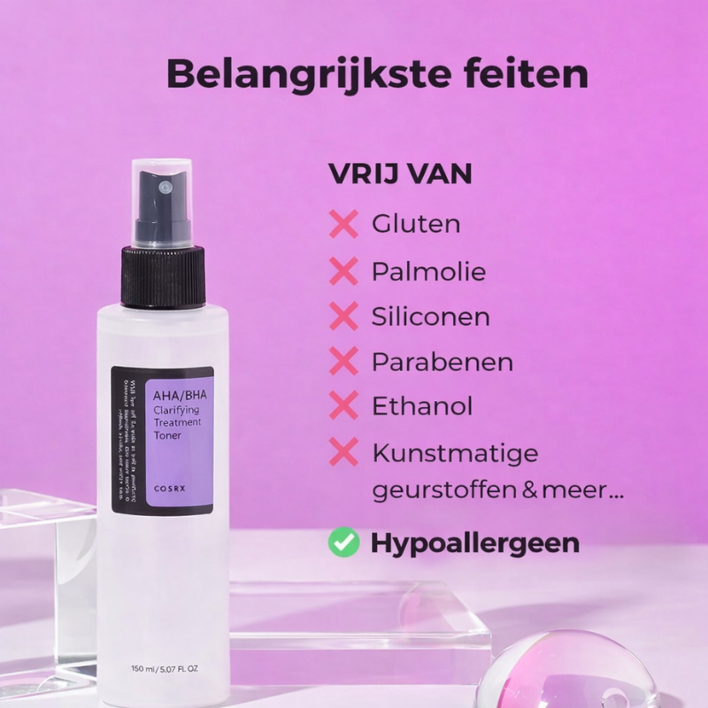 COSRX – Clarifying Treatment Toner | Zuivere & Gelijkmatige Huid