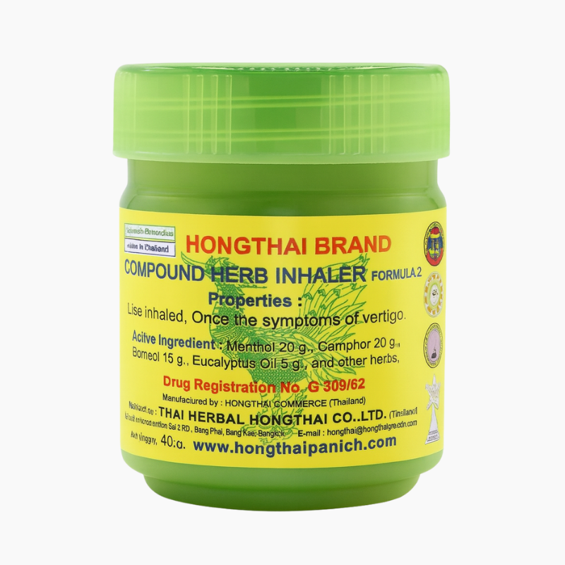 Hong Thai Herbal Inhaler – Verfris, Verlicht, Herstel