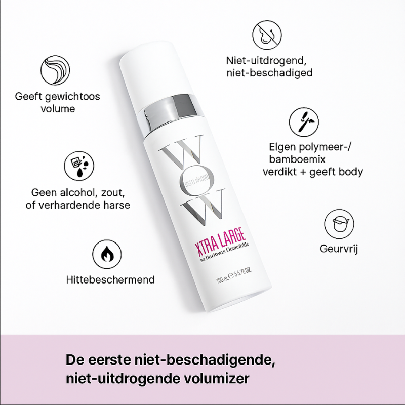Luneo – Volume Boost Mousse voor fijn haar