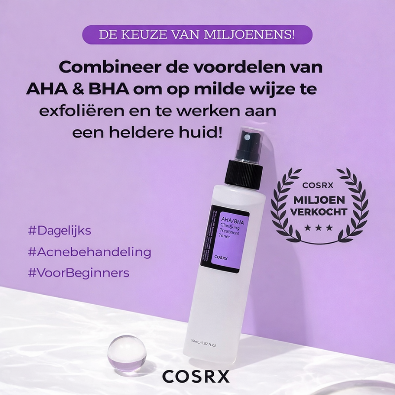 COSRX – Clarifying Treatment Toner | Zuivere & Gelijkmatige Huid