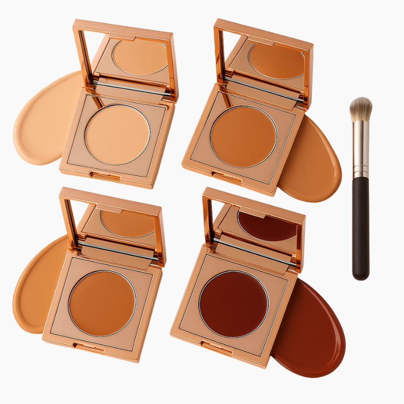 Luneo – Color Correcting Concealer | Hydraterende Undereye & Redness Corrector + Gratis Brush